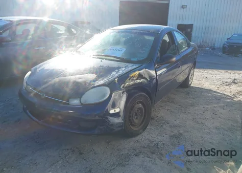 2001 Dodge Neon Se z USA, uszkodzony, nr VIN 1B3ES46C11D210644
